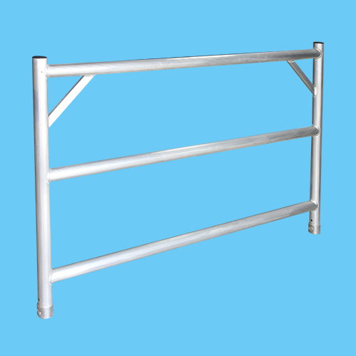 GARDE CORPS POUR ECHAFAUDAGE ALU (L) 250 x (H)100 x (W) 125 cm 2010604022