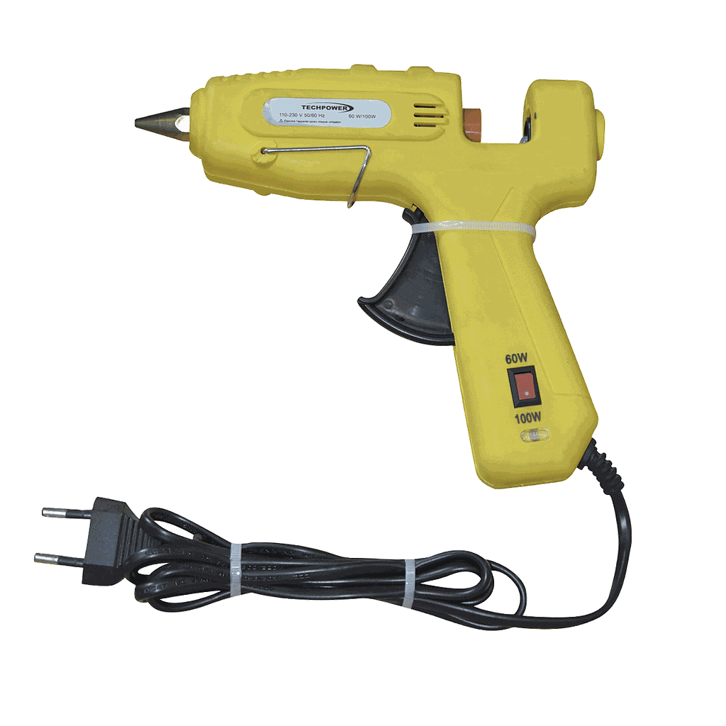 PISTOLET A COLLE THERMOFUSIBLE JAUNE  60W/100W 2010803005