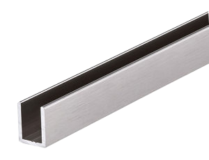 TRIANGLE EN ALU U mat 10x15x1.5 mm 2m NARURE 2070502037