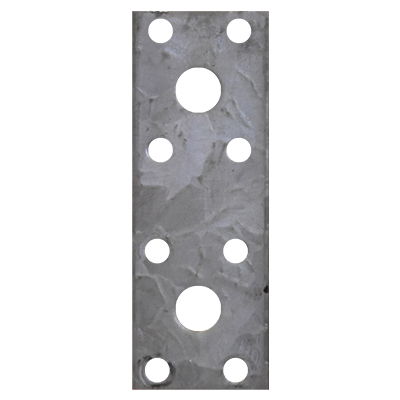 PLAQUE DE CONNECTION PERFOREE  95x35 mm, 2.5 mm 3070106032 (DSTK)(40)