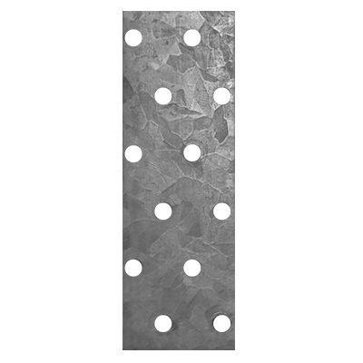 PLAQUE PERFOREE DE CONNEXION  40x120 mm, 2 mm 3070106038 (DSTK)(40)