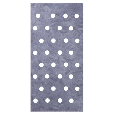 PLAQUE DE CONNECTION PERFOREE 80x160 mm, 2 mm 3070106040 (DSTK)(40)