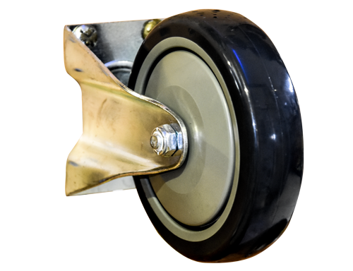  ROULETTE FIXE D125MM PLATINE 92X60 MM MAXI 140KG2091302026