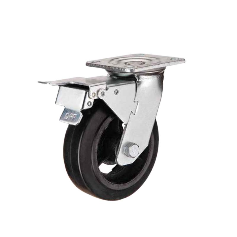 Roulette avec frein pour echafaudages economique M040354