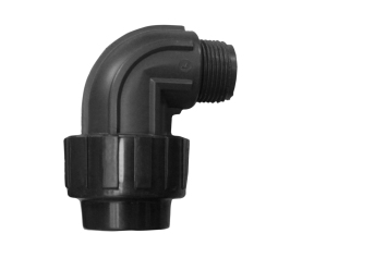 Coude filetee PEHD a serrer 32MMX1 M 932203