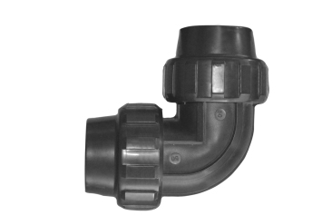 COUDE PEHD A SERRER 50X50MM 932145