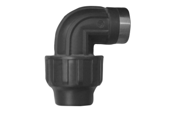 COUDE TARAUDEE PEHD A SERRER 20MMX1/2 F 932211
