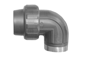 COUDE TARAUDEE PEHD A SERRER 50MMX1.1/2 F 932215