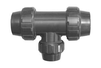 TEE REDUCTEUR PEHD A SERRER 63X50X63MM 932115