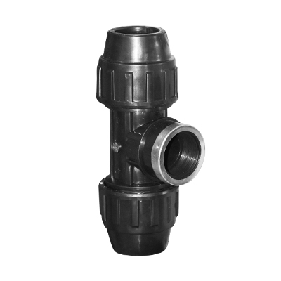 TEE TARAUDEE PEHD A SERRER 40X1.1/4" F 932164