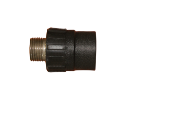 MANCHON FILTE PEHD A SOUDER S25x1/2" M M022542  (DSTK)(50)