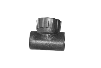 TEE TARAUDE PEHD A SOUDER 90° T20x1/2" F M022601  (DSTK)(50)