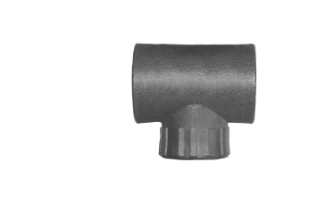 TEE TARAUDE PEHD A SOUDER 90° T32x1/2" F M022604  (DSTK)(50)