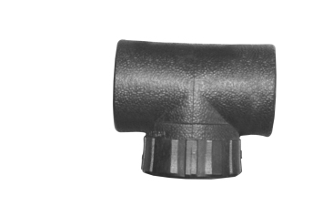 TEE TARAUDE PEHD A SOUDER 90° T32x3/4" F M022605  (DSTK)(50)