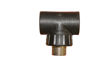 TEE FILTE PEHD A SOUDER 90° T25x1/2" M M022612  (DSTK)(50)