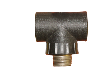 TEE FILTE PEHD A SOUDER 90° T32x3/4" M M022615  (DSTK)(50)