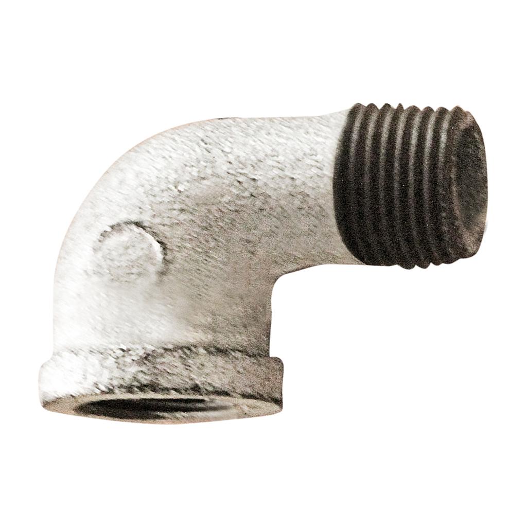 COUDE GALVA 90° 1/2" Ø20 M/F 2110201060  (DSTK)(40)