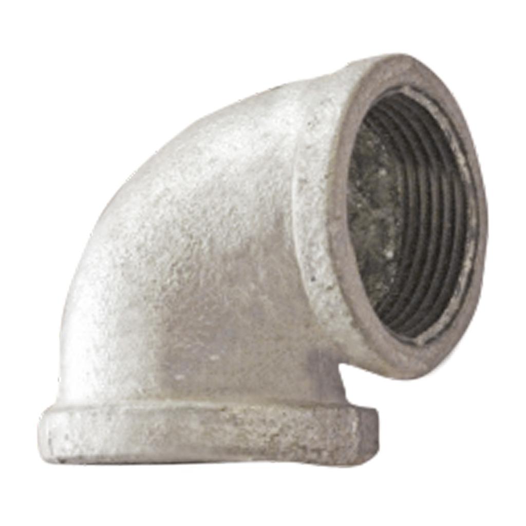 Coude reduit GALVA 90° F/F 1 1/2" x 1 1/4" Ø50x40 2110201078