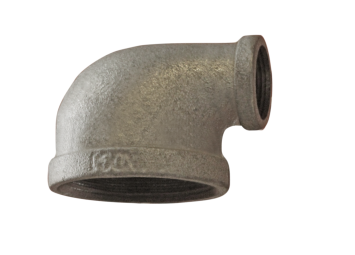 COUDE REDUIT GALVA 90° F/F 2"" x 3/4"" Ø63x25 2110201080