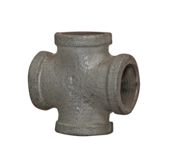 TEE CROIX GALVA 180° F/F 3/4"" Ø25 2110201101"  (DSTK)(40)
