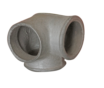 TEE D'ANGLE GALVA 1 1/2"" Ø63 2110201115"
