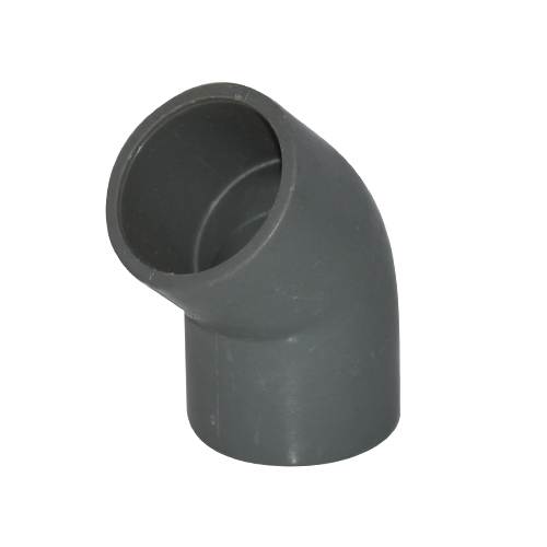 COUDE PVC 45° GRIS CLAIR Ø25 U930242