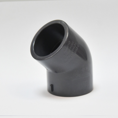 COUDE PVC 45° GRIS FONCE  Ø32 U930243