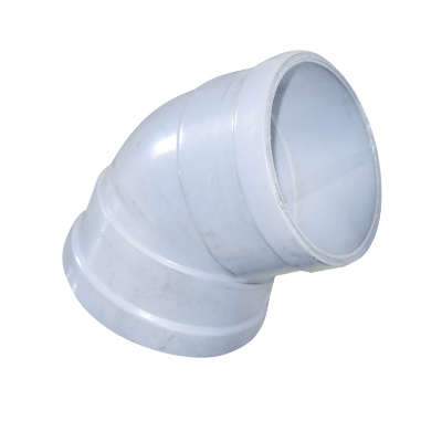 COUDE PVC 45° GRIS Ø50