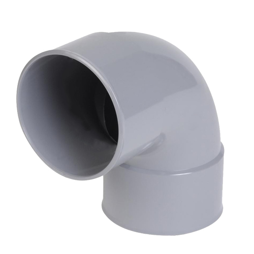 COUDE PVC 90° GRIS CLAIR  Ø 100 M/F 2-2 U930407