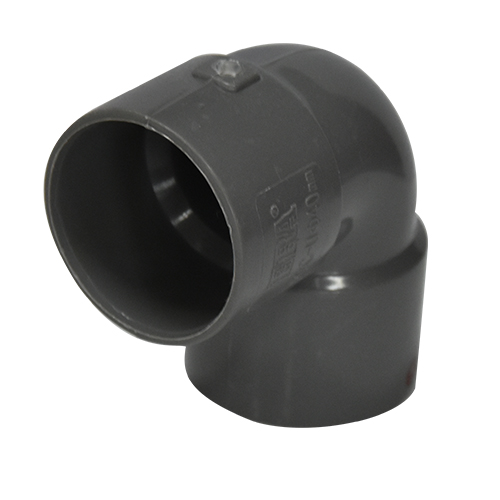 Coude PVC 90° gris fonce Ø40 U930234