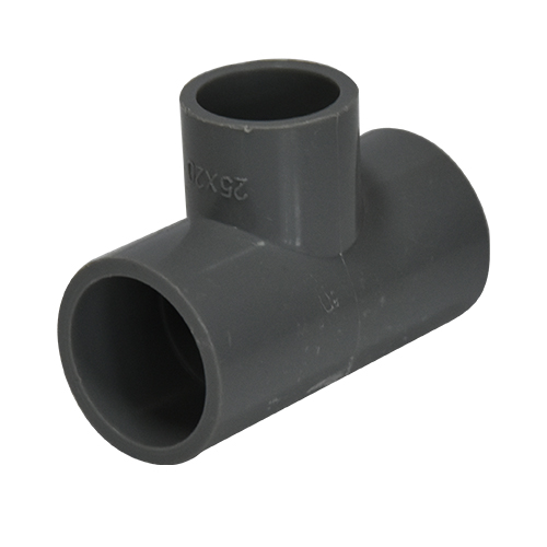 Te reducteur PVC gris clair 25x20 U930341