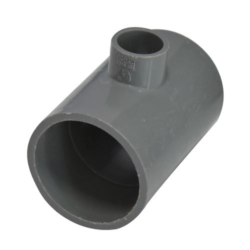 Te reducteur PVC gris clair 50x20 U930347