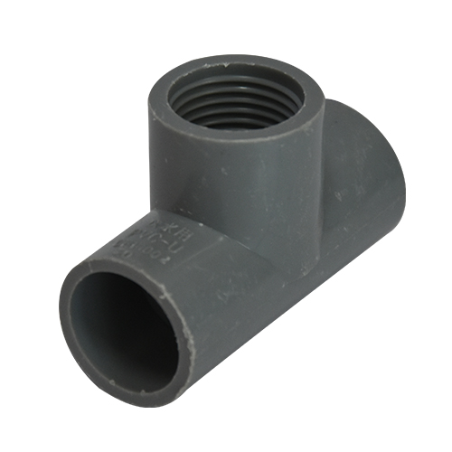 Te taraudee PVC gris clair 20x1/2" U930371
