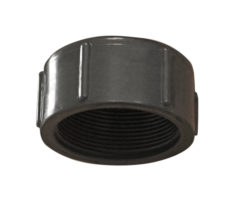 BOUCHON TARAUDE GRIS FONCE  63 mm 2110410046