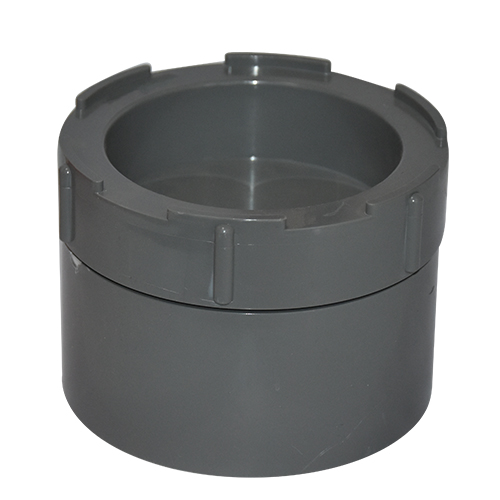 BOUCHON PVC GRIS CLAIR  100MM 2110410047