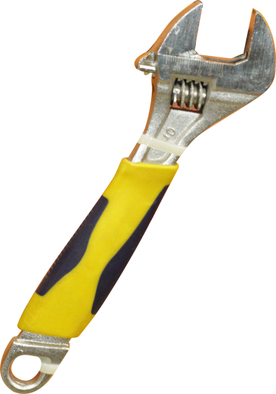CLE A MOLETTE MANCHE PLASTIQUE 6" MA02405