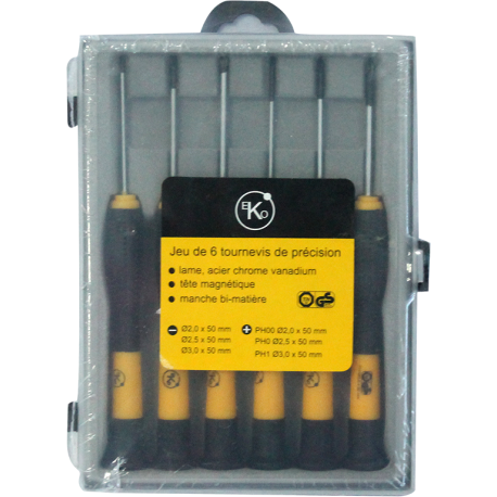 TOURNEVIS DE PRECISION 6PCES PS-001 20108010230