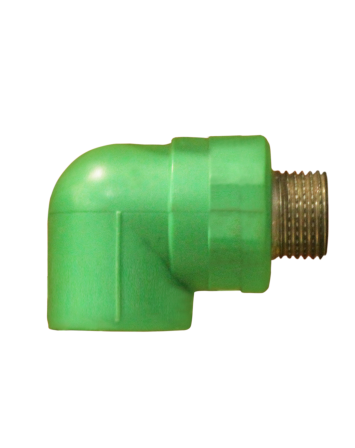 COUDE FILTEE PPR L25x1/2"M MO22266