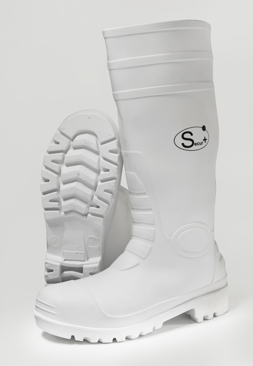 BOTTE DE TRAVAIL BLANC SECUR+  P43 SANS ANTICHOC MK10926  PAIR
