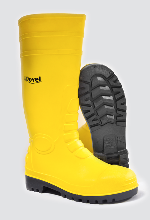 BOTTE DE TRAVAIL JAUNE PVC P39 MK10761  PAIR