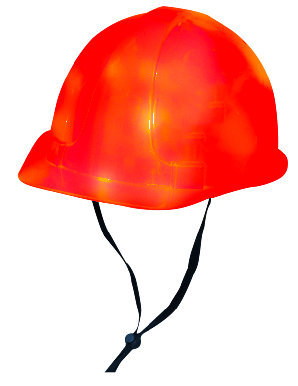 CASQUE DE CHANTIER ROUGE MS01037
