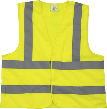GILET JAUNE QLTY CE2109 120grs  taille:XL MK10605