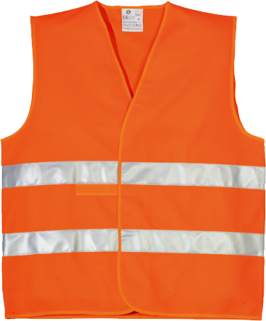 Gilet orange fluor taille:L 80g MK10614