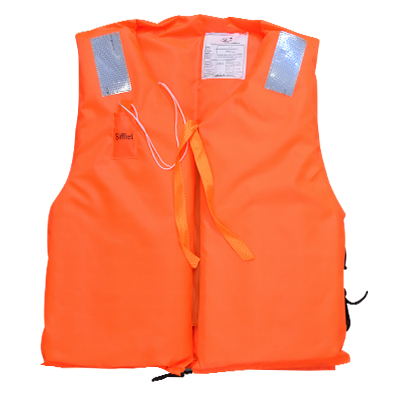 Gilet de sauvetage orange 70kg adulte N 3060216001
