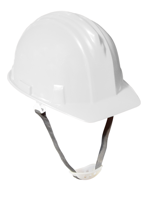 Casque de chantier blanc Secur+ 2011208124