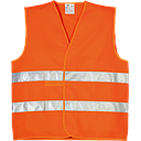 GILET ORANGE FLUOR taille:XL 80g MK10615