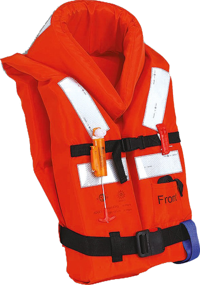 GILET DE SAUVETAGE ORANGE 140Kg Adulte 3060216002