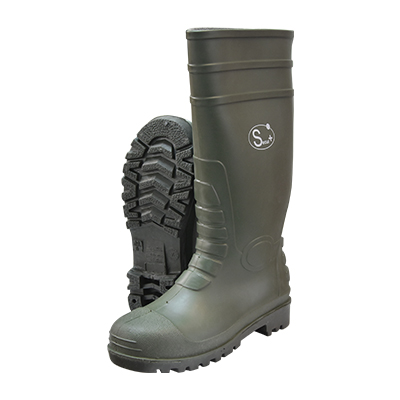 BOTTE DE TRAVAIL VERTE SANS ANTI CHOC  P39  20112050004