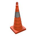 CONE SIGNALITIQUE ANTI-REFLET H50 cm 2011211044