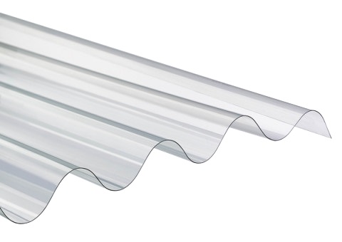 TOLE ONDULEE TRANSPARENTE (L)3.000X(W)900X(T)0.65MM 2080403014